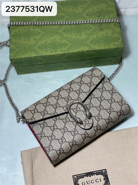 gucci bag woc|Gucci Chain Wallets .